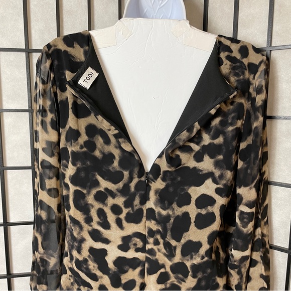 Tobi fancy feline shift dress size small - Picture 8 of 10